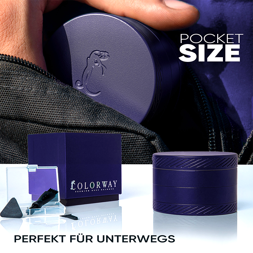 KERAMIK GRINDER - DARK GRAPE