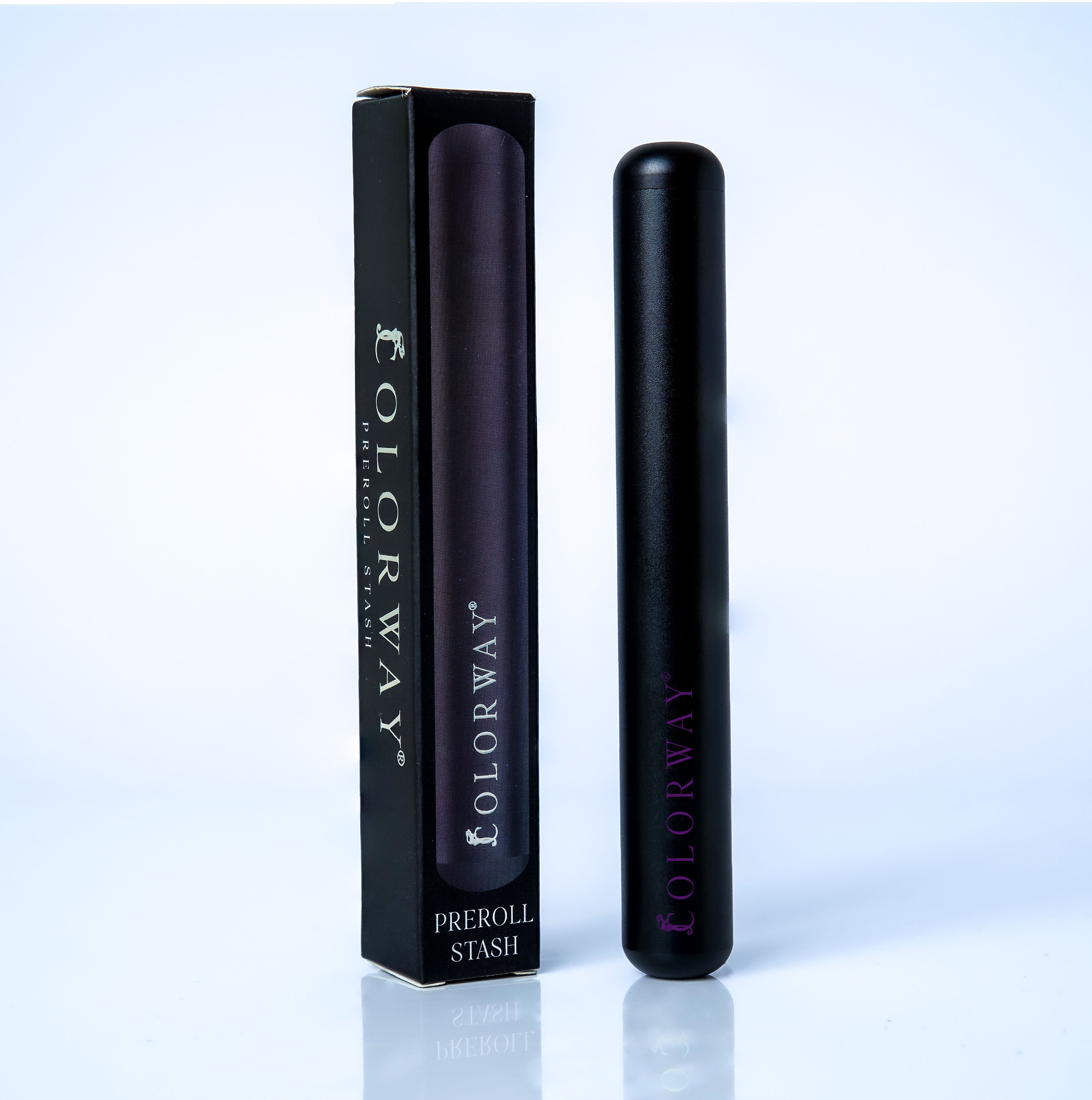 PREROLL STASH BLACK + DARK GRAPE